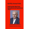 Useful quotes about love, motivational and inspirational. VOL.7: Thoughts necessary for life