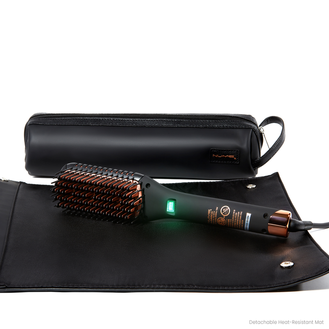 NuMe Straightening Heat Brush by NuMe