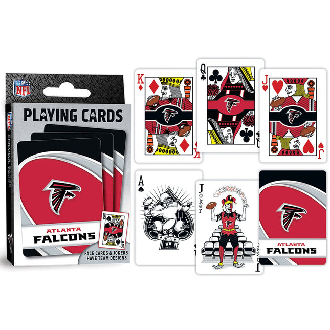 Atlanta Falcons Playing Cards - 54 Card Deck by MasterPieces Puzzle Company INC