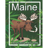 Maine A Stoner Coloring Book For Adults: The Perfect New England Vacation And Holiday Gift
