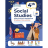 4th Grade Social Studies: Daily Practice Workbook 20 Weeks of Fun Activities History Civic and Government Geography Economics + Video Explanations for