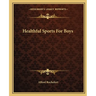 Healthful Sports For Boys