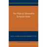 The Philo of Alexandria Scripture Index