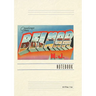 Vintage Lined Notebook Greetings from Belmar, New Jersey
