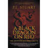 A Black Dragon on Red