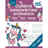 Cursive Handwriting Workbook for Kids: Unicorn Edition, A Fun and Engaging Cursive Writing Exercise Book for Homeschool or Classroom (Master Letters,