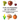 English-Punjabi Fruits and Vegetables Children's Bilingual Picture Dictionary