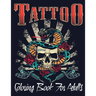 Tattoo Coloring Book For Adults: Over 110 Coloring Pages For Adult Relaxation With Beautiful Modern Tattoo Designs Such As Sugar Skulls, Hearts, Roses