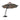 11 Feet Outdoor Cantilever Hanging Umbrella with Base and Wheels-Tan