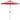 9 Feet Patio Outdoor Market Umbrella with Aluminum Pole without Weight Base-Dark Red