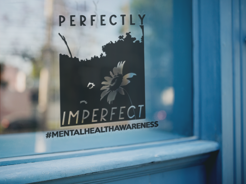 Perfectly Imperfect Mental Health Awareness Sticker by WinsterCreations™ Official Store