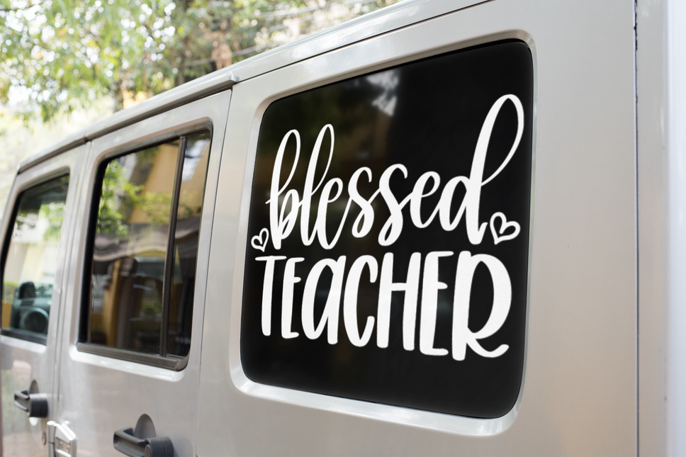 Blessed Teacher Sticker by WinsterCreations™ Official Store