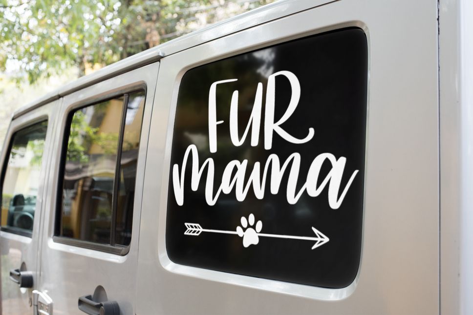 Fur Mama Dog Mom Sticker by WinsterCreations™ Official Store