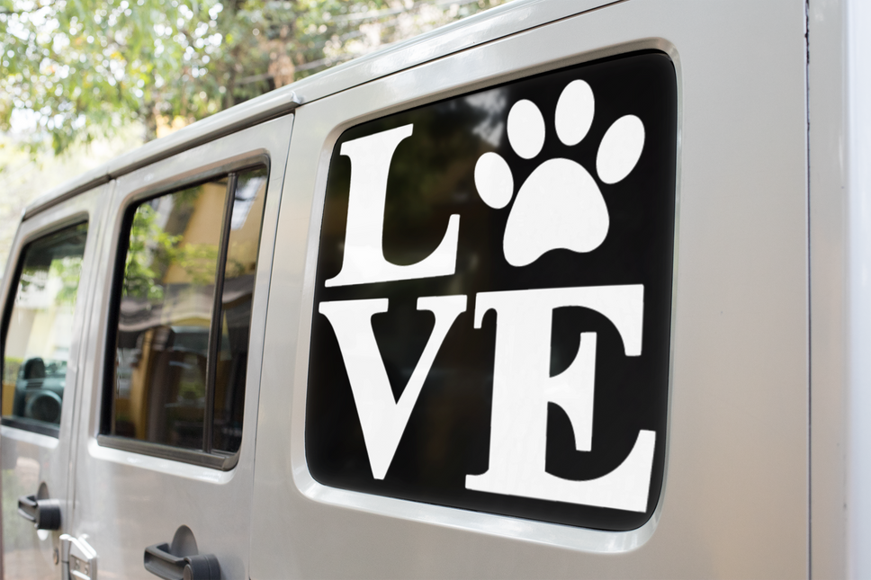Love Paw Dog Mom Sticker by WinsterCreations™ Official Store