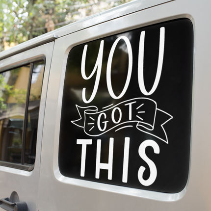 You Got This Inspirational Sticker by WinsterCreations™ Official Store