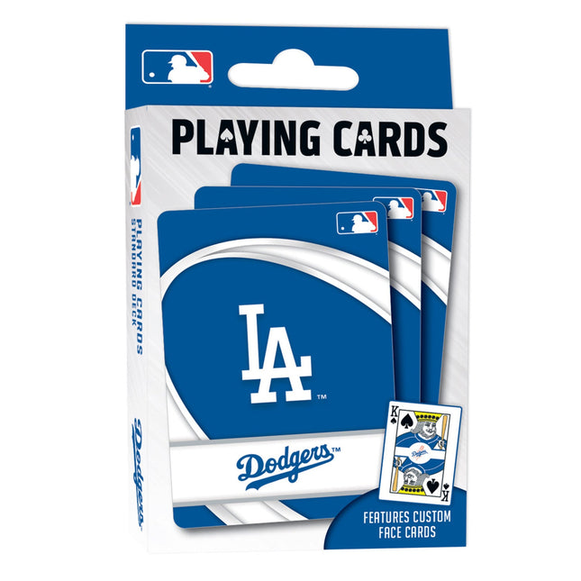 Los Angeles Dodgers Playing Cards - 54 Card Deck by MasterPieces Puzzle Company INC