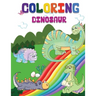 Coloring Dinosaur: Jumbo Kids Coloring & Activity Book Ages 4-8