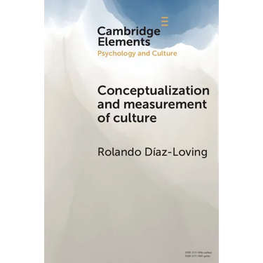 Conceptualization and Measurement of Culture