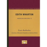 Edith Wharton - American Writers 12: University of Minnesota Pamphlets on American Writers