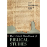 The Oxford Handbook of Biblical Studies