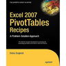 Excel Pivot Tables Recipe Book: A Problem-Solution Approach