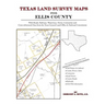 Texas Land Survey Maps for Ellis County