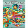 Adult Coloring Book - Doodles - Volume 1 - Relax and let your imagination run