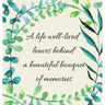 In Loving Memory Condolence Book (Hardback cover)