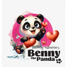 Benny the Panda - Blooming Valentine's