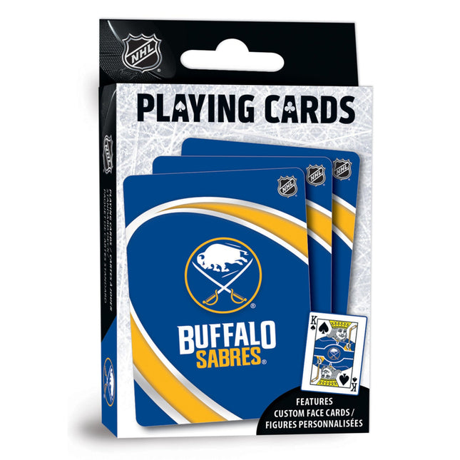 Buffalo Sabres Playing Cards - 54 Card Deck by MasterPieces Puzzle Company INC