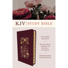The KJV Study Bible, Indexed [Crimson Bouquet]