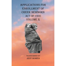 Applications For Enrollment of Creek Newborn Act of 1905 Volume X