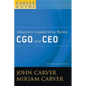 A Carver Policy Governance Guide, Adjacent Leadership Roles: Cgo and CEO