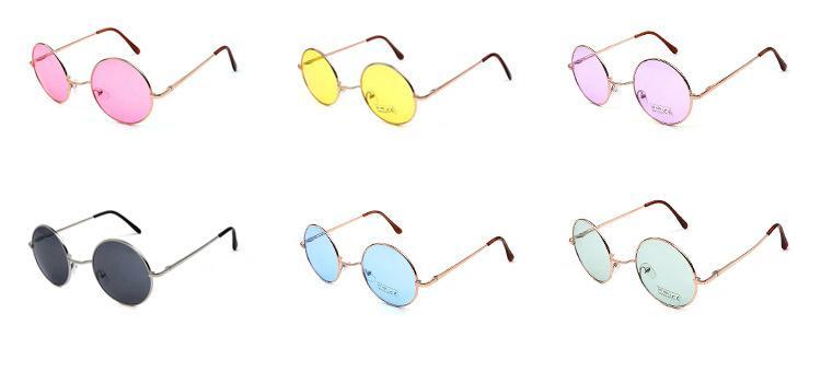 Tinted Round Glasses by White Market