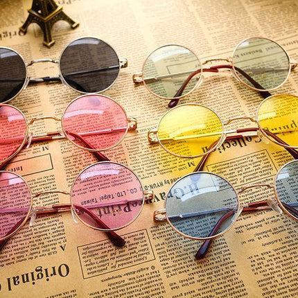 Tinted Round Glasses by White Market