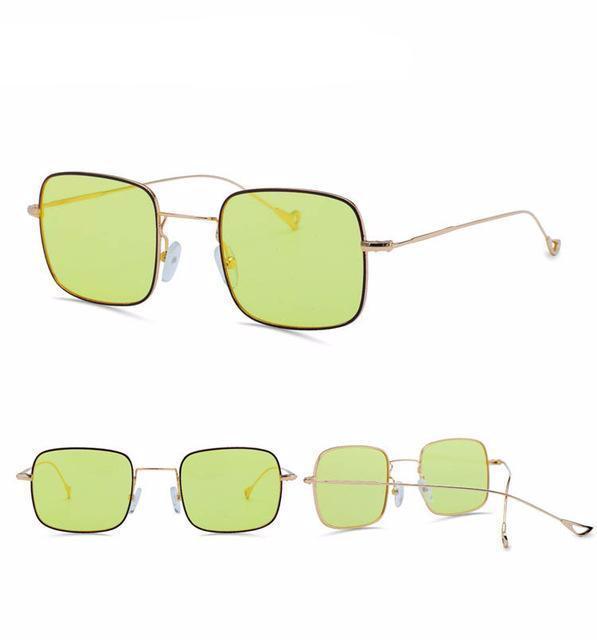 Vintage Square Tinted Shades by White Market