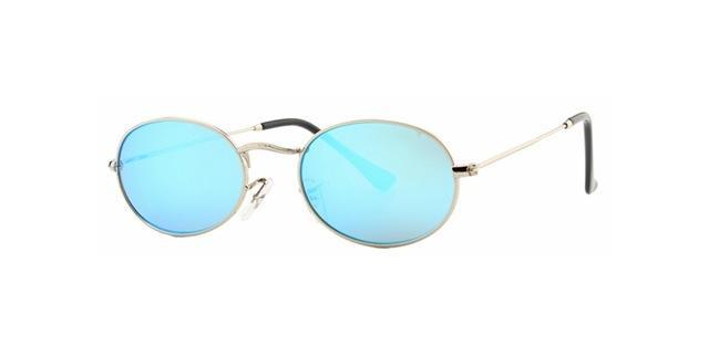Oval Reflective Shades by White Market