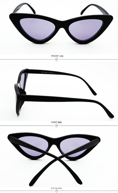 90s Tinted Cat Eyes Shades by White Market