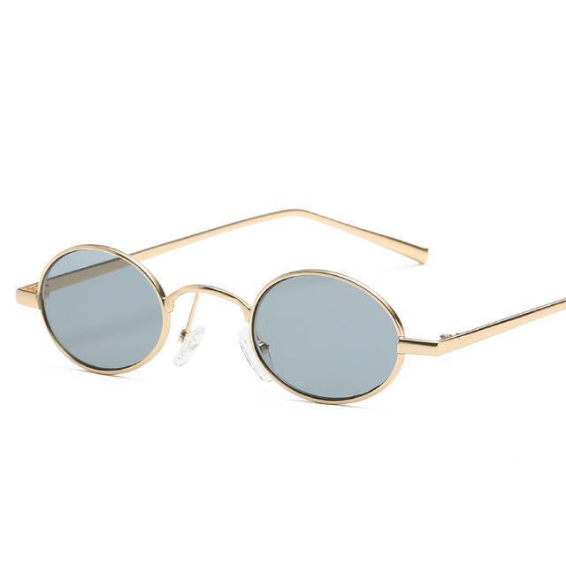 Oval Mini Sunglasses by White Market