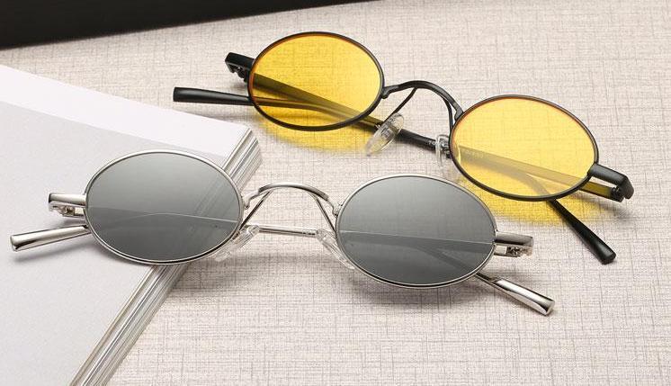 Oval Mini Sunglasses by White Market