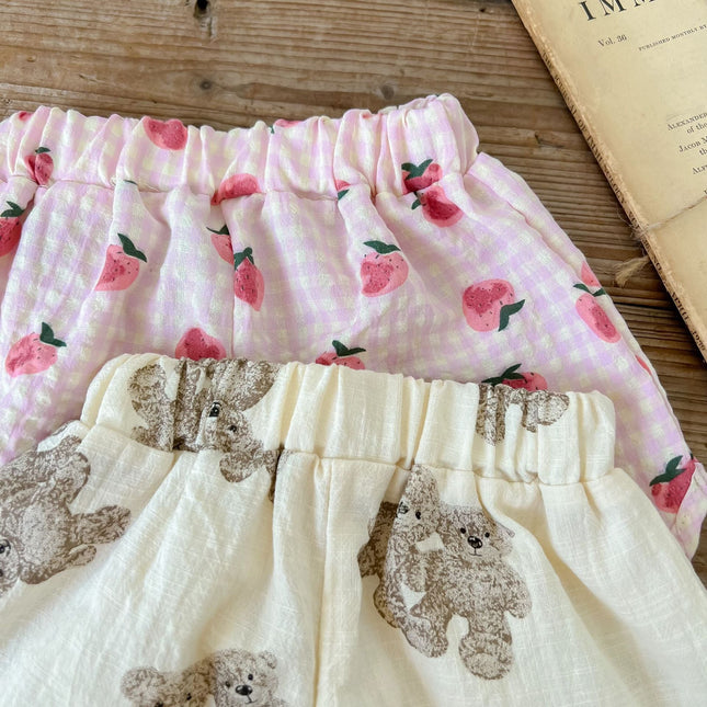 Baby Animal Print Sling Tops Combo Shorts Sets by MyKids-USA™