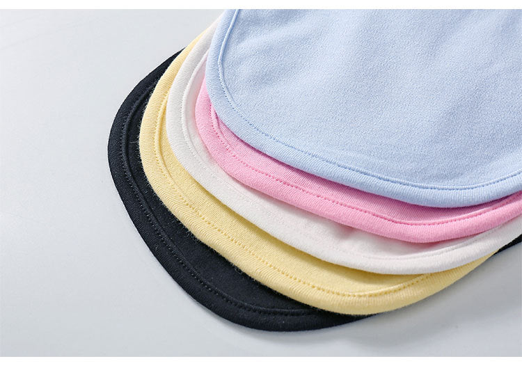 Newborn Solid Color Romper Hat, Bib, Gloves, Footwear, Square Scarf Sets by MyKids-USA™