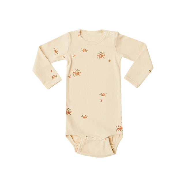 Baby Girl Floral Pattern Cotton Onesies With Pant 1 Pieces Sets by MyKids-USA™