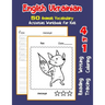 English Ukrainian 50 Animals Vocabulary Activities Workbook for Kids: 4 in 1 reading writing tracing and coloring worksheets