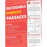 Decodable Phonics Passages Grade 2: Strengthen Reading and Comprehension Skills for Kids, Fun and Engaging Decodable Texts and More with Phonics and S