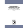 Pronouncing Vocabulary of Geographical and Personal Names ... to Which is Added A Complete List of Scriptural Names ... by Elias Longley.