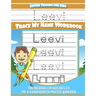 Leevi Letter Tracing for Kids Trace my Name Workbook: Tracing Books for Kids ages 3 - 5 Pre-K & Kindergarten Practice Workbook