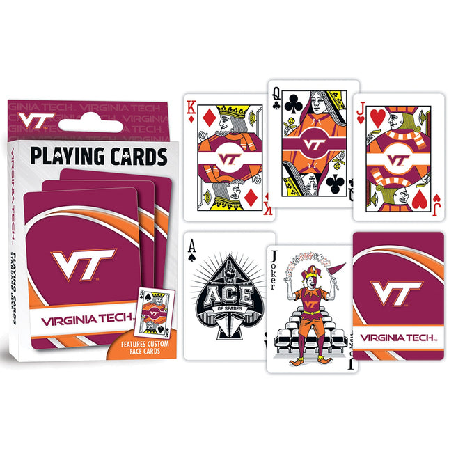 Virginia Tech Hokies Playing Cards - 54 Card Deck by MasterPieces Puzzle Company INC