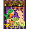 Halloween dinosaurs coloring book for kids ages 4-8: Color cute dinos while they enjoy themselves along with other spooky characters