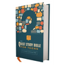 Niv, Quest Study Bible for Teens, Hardcover, Navy, Comfort Print: The Question and Answer Bible